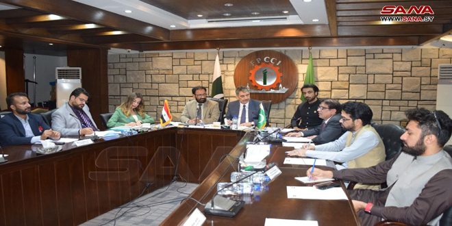 Syria, Pakistan discuss means to enhance trade cooperation