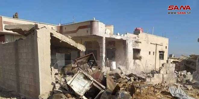Turkish occupation renews its aggression on northern Raqqa countryside