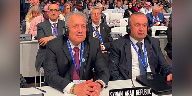 World Climate Action Summit kicks off with Syrian participation